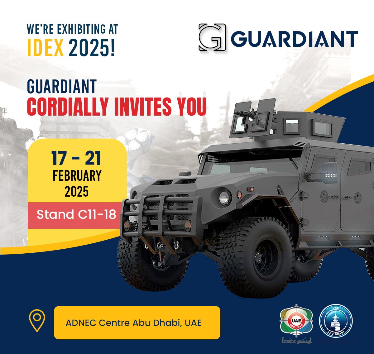 ArmourParts.com at IDEX 2025: Join Us to Explore Cutting-Edge Armored Vehicle Solutions