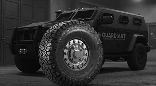 armored vehicle heavy duty tyres & rims UAE