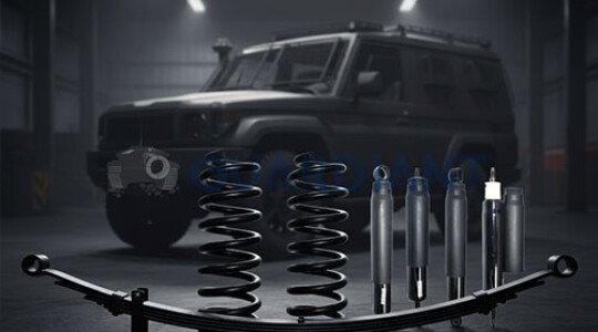 heavy duty suspension parts for armored vehicles