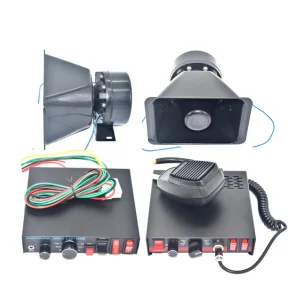 INTERCOM AND SIREN SPEAKER SYSTEMS